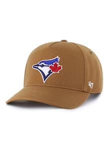 47 Toronto Blue Jays Carhartt Hitch Adjustable Hat - Brown