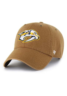 47 Nashville Predators Carhartt Clean Up Adjustable Hat - Brown