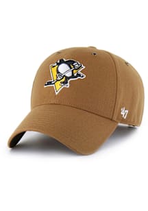 47 Pittsburgh Penguins Carhartt MVP Adjustable Hat - Brown
