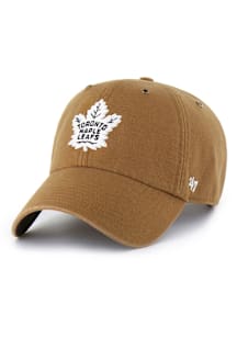 47 Toronto Maple Leafs Carhartt Clean Up Adjustable Hat - Brown