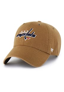 47 Washington Capitals Carhartt Clean Up Adjustable Hat - Brown