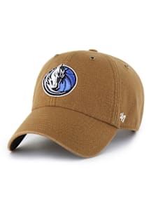 47 Dallas Mavericks Carhartt Clean Up Adjustable Hat - Brown