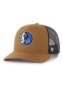 47 Dallas Mavericks Carhartt Trucker Adjustable Hat - Brown