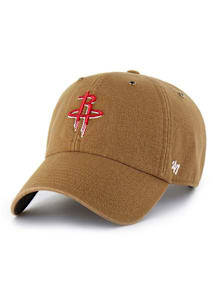 47 Houston Rockets Carhartt Clean Up Adjustable Hat - Brown