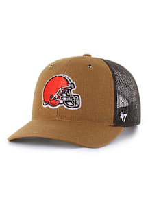 47 Cleveland Browns Carhartt Trucker Adjustable Hat - Brown