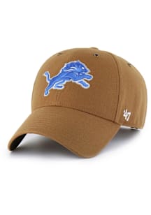 47 Detroit Lions Carhartt MVP Adjustable Hat - Brown