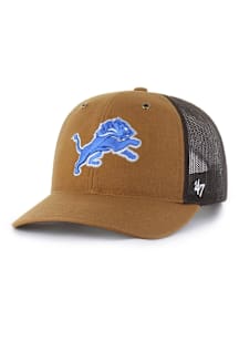 47 Detroit Lions Carhartt Trucker Adjustable Hat - Brown