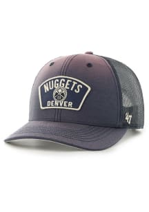 47 Denver Nuggets Dusted Trucker Adjustable Hat - Navy Blue