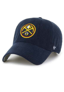 47 Denver Nuggets Thick Cord Clean Up Adjustable Hat - Navy Blue