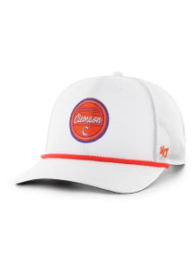 47 Clemson Tigers BRRR Fairway Trucker Adjustable Hat - White