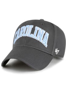 47 North Carolina Tar Heels Legend Lone Script MVP Adjustable Hat - Grey