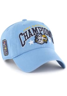 47 North Carolina Tar Heels Title Champ Clean Up Adjustable Hat - Light Blue
