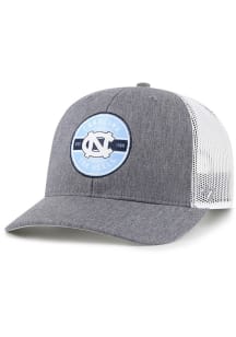 47 North Carolina Tar Heels Hash Mark Trucker Adjustable Hat - Grey