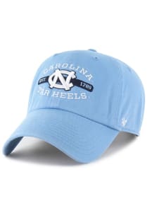47 North Carolina Tar Heels Hugo Clean Up Adjustable Hat - Light Blue