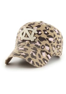 47 North Carolina Tar Heels Brown Bagheera Clean Up Womens Adjustable Hat