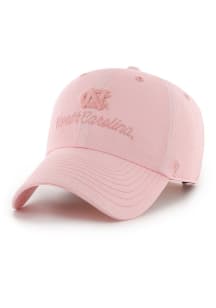 47 North Carolina Tar Heels Pink Tango Haze Clean Up Womens Adjustable Hat