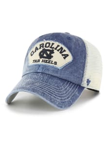 47 North Carolina Tar Heels Trawler Clean Up Adjustable Hat - Navy Blue