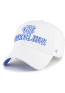 47 North Carolina Tar Heels White Luminance Clean Up Womens Adjustable Hat