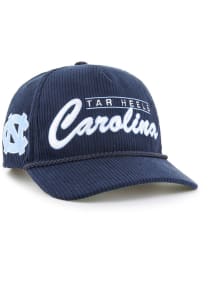47 North Carolina Tar Heels Double Header Hitch RF Adjustable Hat - Navy Blue
