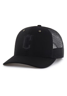 47 Cleveland Guardians Carhartt Trucker Adjustable Hat - Black