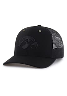 47 Black Iowa Hawkeyes Carhartt Trucker Adjustable Hat
