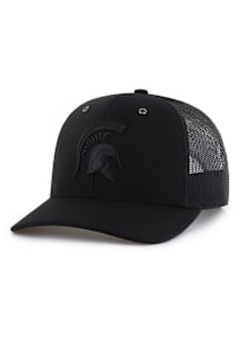 47 Black Michigan State Spartans Carhartt Trucker Adjustable Hat