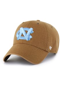 47 North Carolina Tar Heels Carhartt Clean Up Adjustable Hat - Brown