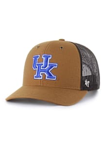 47 Kentucky Wildcats Carhartt Trucker Adjustable Hat - Brown