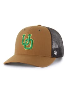 47 Brown Oregon Ducks Carhartt Trucker Adjustable Hat