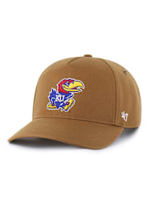 47 Kansas Jayhawks Carhartt Hitch Adjustable Hat - Brown