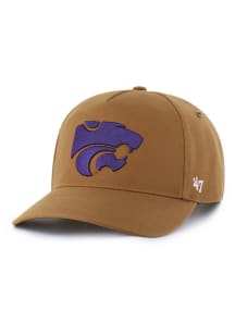 47 Brown K-State Wildcats Carhartt Hitch Adjustable Hat