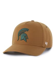 47 Brown Michigan State Spartans Carhartt Hitch Adjustable Hat