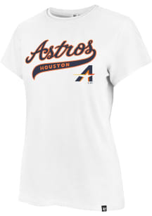 47 Houston Astros Womens White City Connect Short Sleeve T-Shirt
