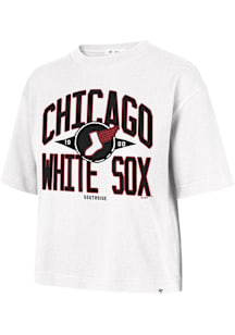 47 Chicago White Sox Womens White City Connect Short Sleeve T-Shirt