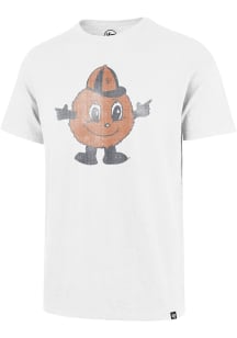 47 Syracuse Orange White Grit Scrum Short Sleeve Fashion T Shirt