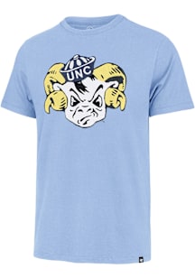 47 North Carolina Tar Heels Blue Franklin Knockout Fieldhouse Short Sleeve Fashion T Shirt