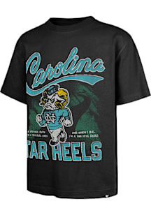 47 North Carolina Tar Heels Black Sigma Foundation Short Sleeve Fashion T Shirt