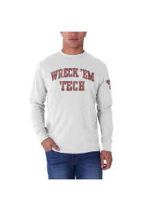 47 Texas Tech Red Raiders White Arch Long Sleeve Fashion T Shirt