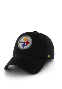 47 Pittsburgh Steelers Mens Black 47 Franchise Fitted Hat