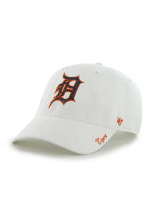 47 Detroit Tigers White Sparkle Womens Adjustable Hat