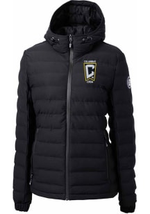 Cutter and Buck Columbus Crew Womens Black Mission Ridge Repreve Heavy Weight Jacket