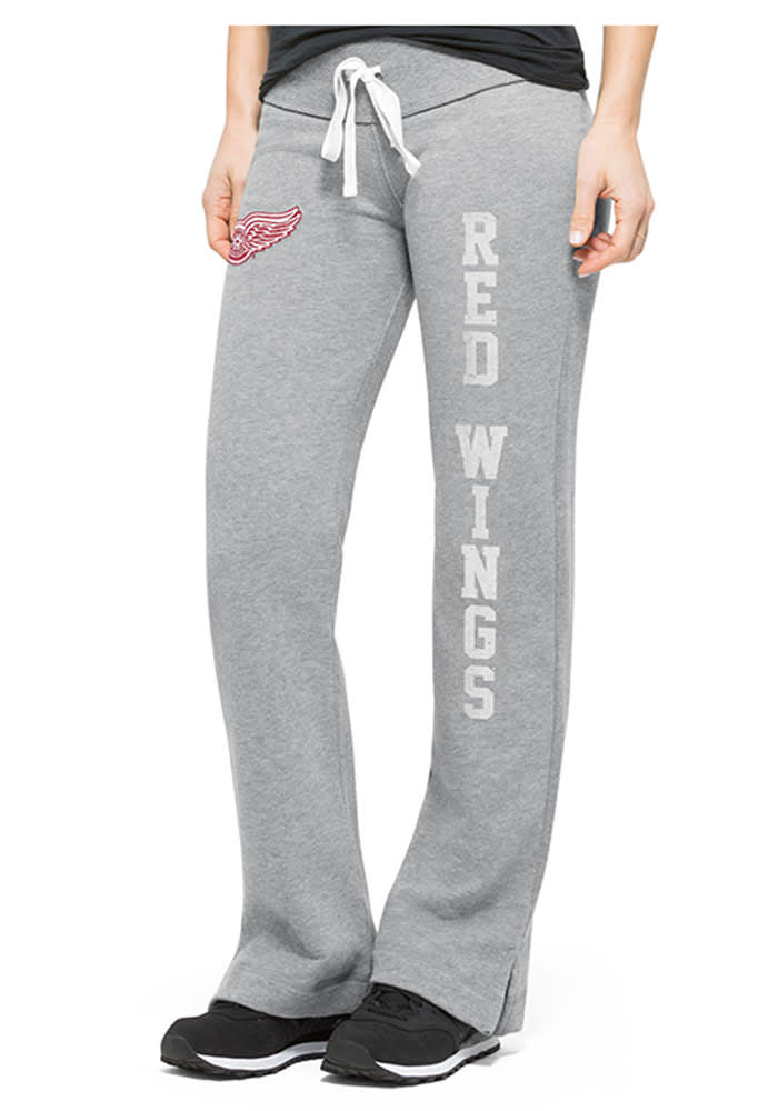Detroit Red Wings Womens Phys Ed Grey Sweatpants