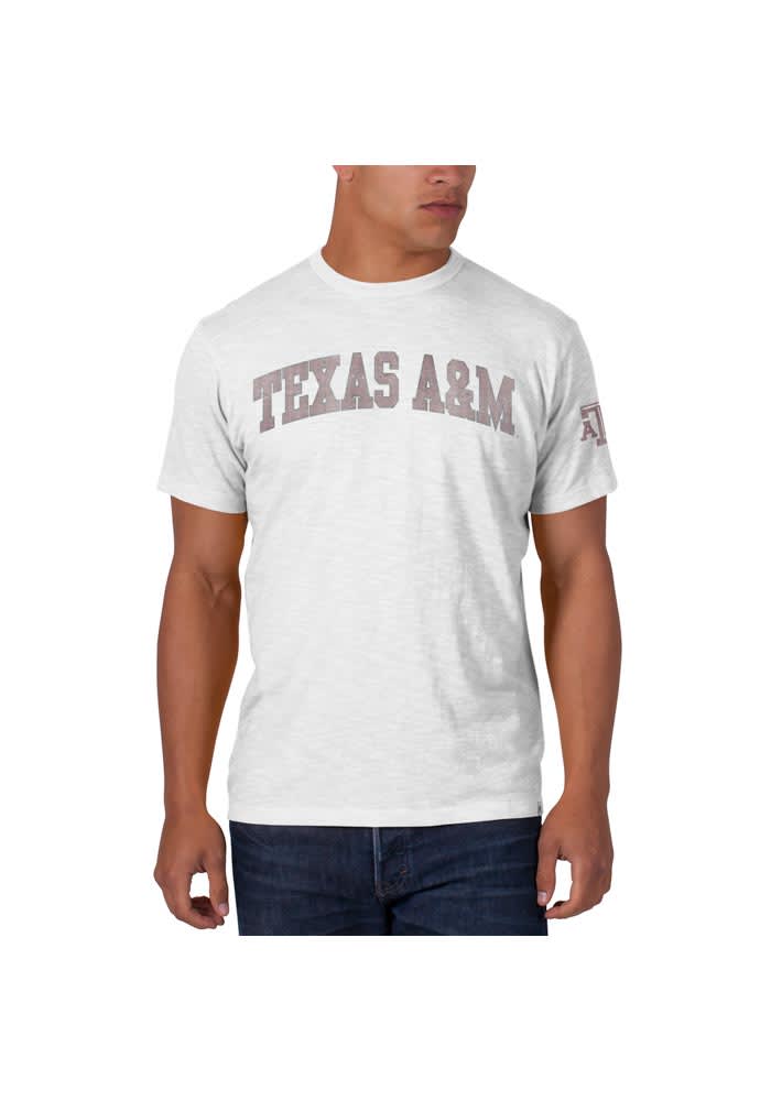 47 Texas A&M Aggies White Arch Short Sleeve Fashion T Shirt