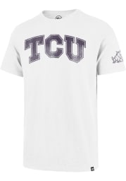 47 TCU Horned Frogs White Two Peat Short Sleeve Fashion T Shirt