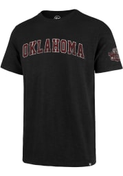 47 Oklahoma Sooners Black Two Peat Short Sleeve Fashion T Shirt