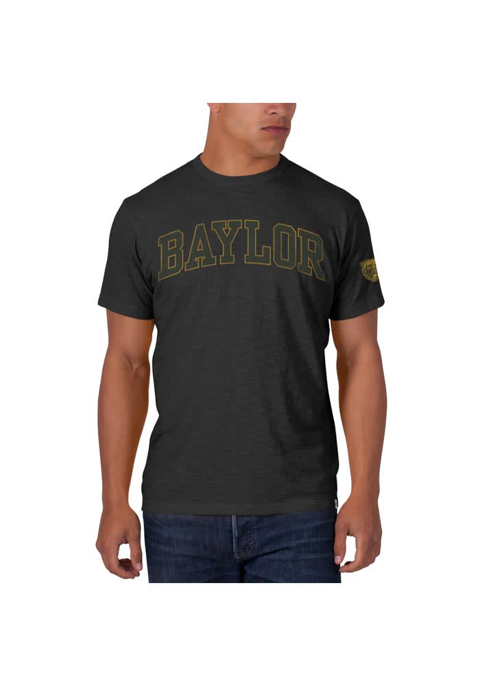 47 Baylor Bears Charcoal Two Peat Short Sleeve Fashion T Shirt