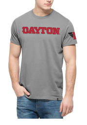 47 Dayton Flyers Grey Fieldhouse Short Sleeve Fashion T Shirt