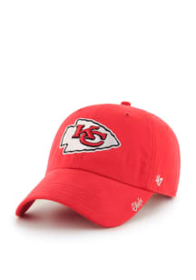 47 Kansas City Chiefs Red Miata Clean Up Womens Adjustable Hat