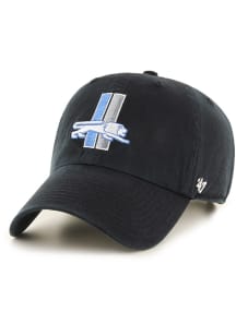 47 Detroit Lions Black Retro Clean Up Youth Adjustable Hat