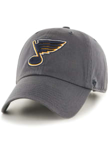 47 St Louis Blues Charcoal Clean Up Youth Adjustable Hat